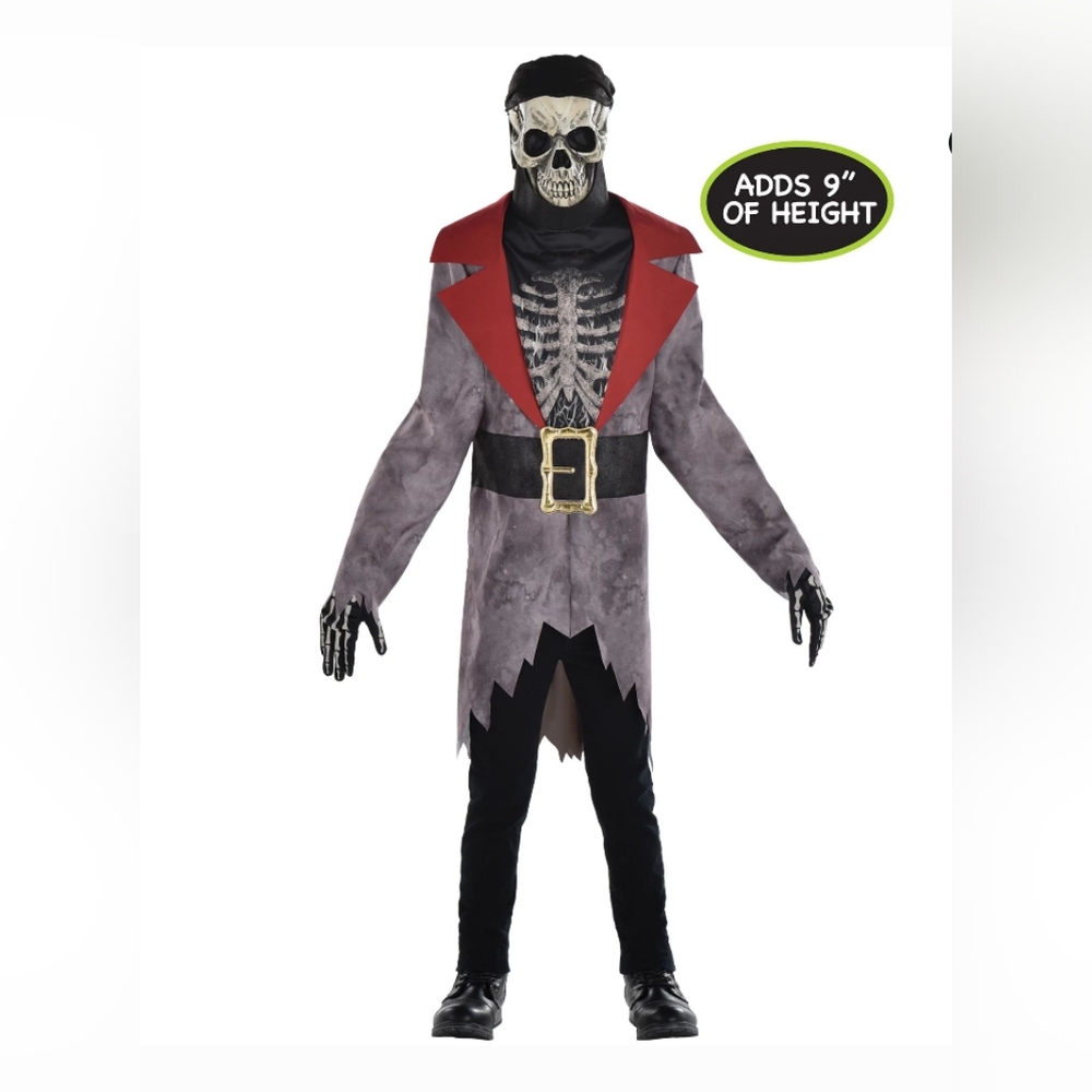 Skeleton Pirate Kids Costume - Illision Pirate